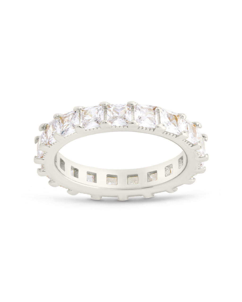 Kylie CZ Eternity Band Ring