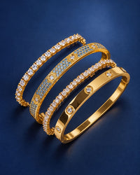 Marisol Round Cut CZ Tennis Bracelet