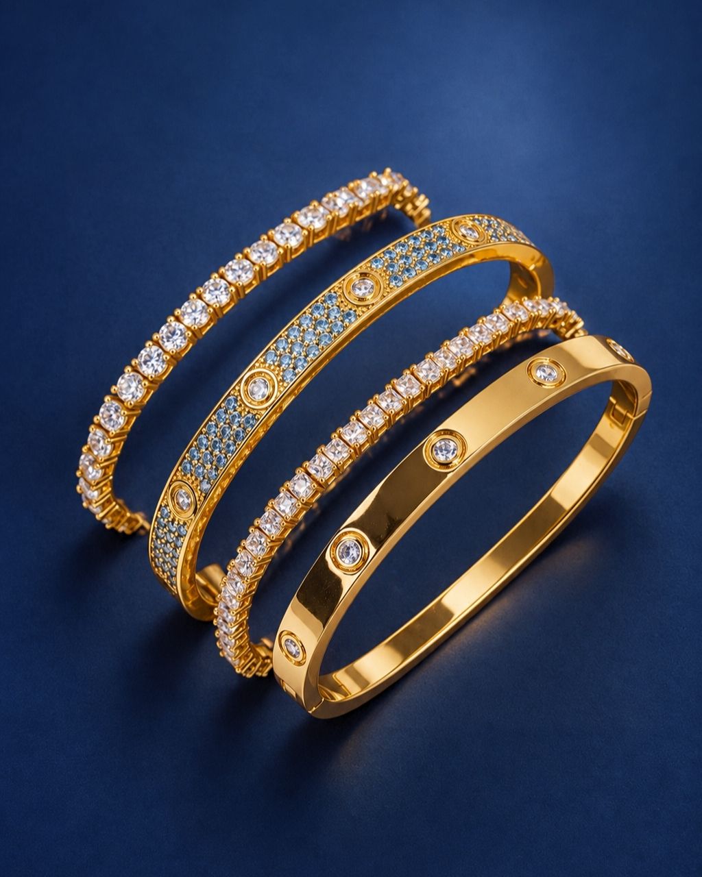 Marisol Round Cut CZ Tennis Bracelet