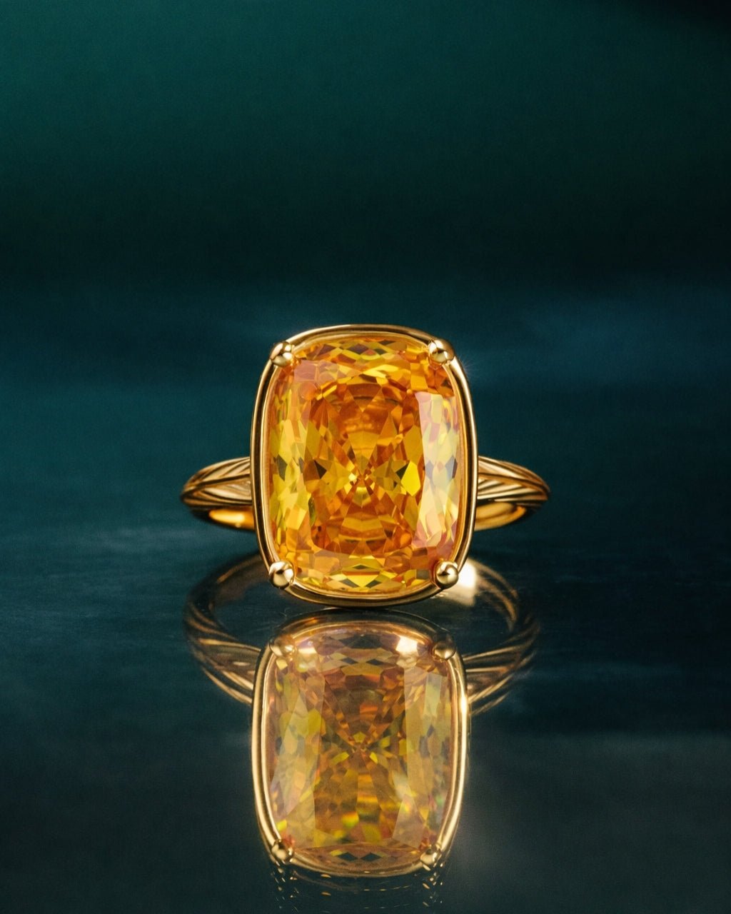 Cocktail Ring - Canary