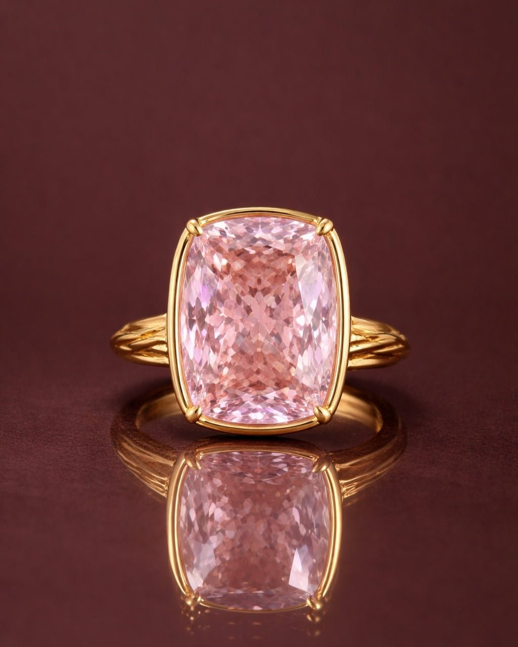 Cocktail Ring - Pink Sapphire