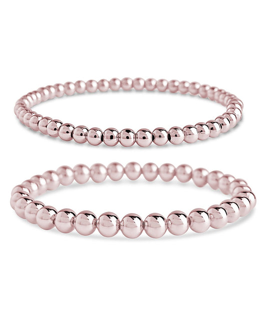 Beaded Stretch Bracelet Sets - Sterling Forever
