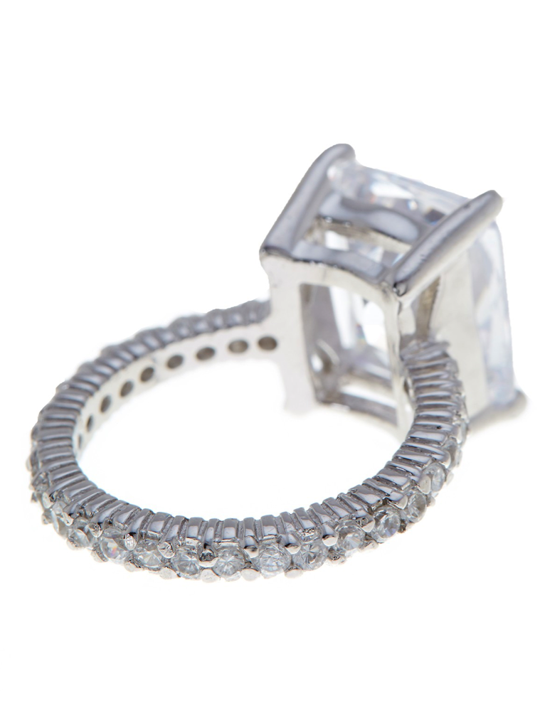Sterling Silver Eva's Engagement Ring - Sterling Forever
