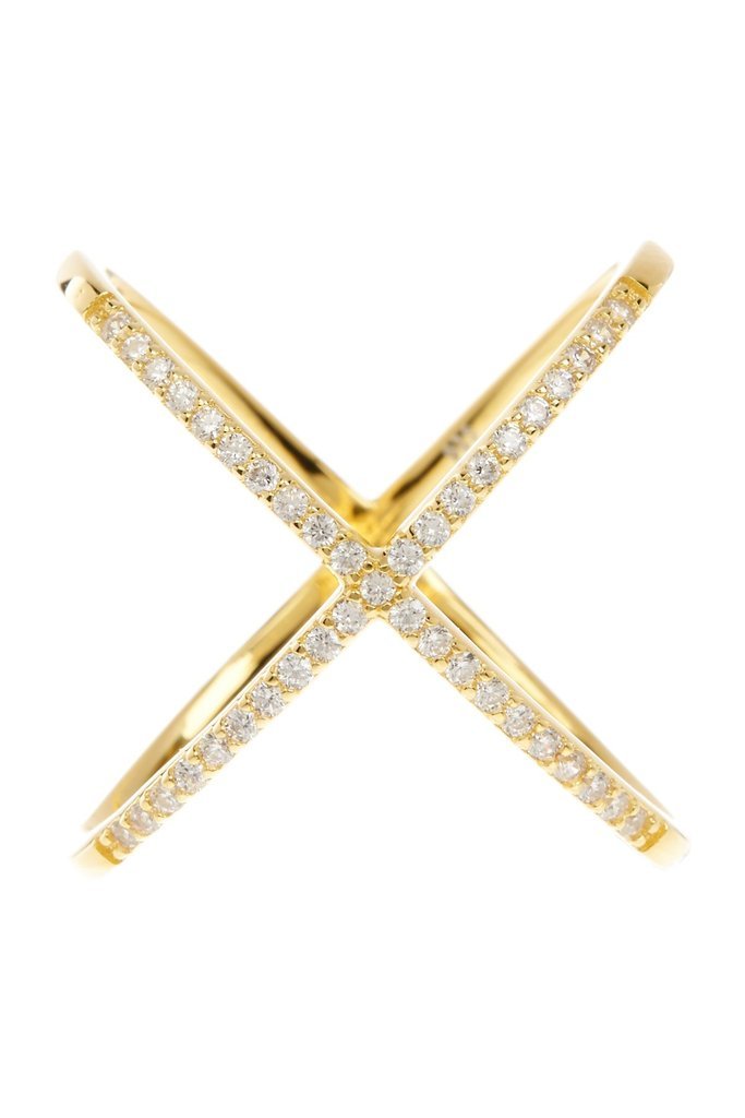 Criss Cross Ring - Sterling Forever