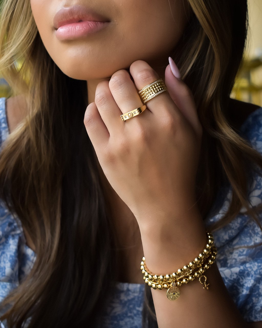 Empower Beaded Bracelet Bracelet Sterling Forever 