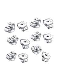 Sterling Silver Earring Backing (6 Pair) - Sterling Forever