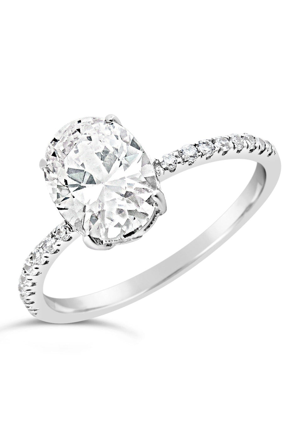 Fake Engagement Rings, Fake Diamond Wedding Ring Jewelry Sterling Forever