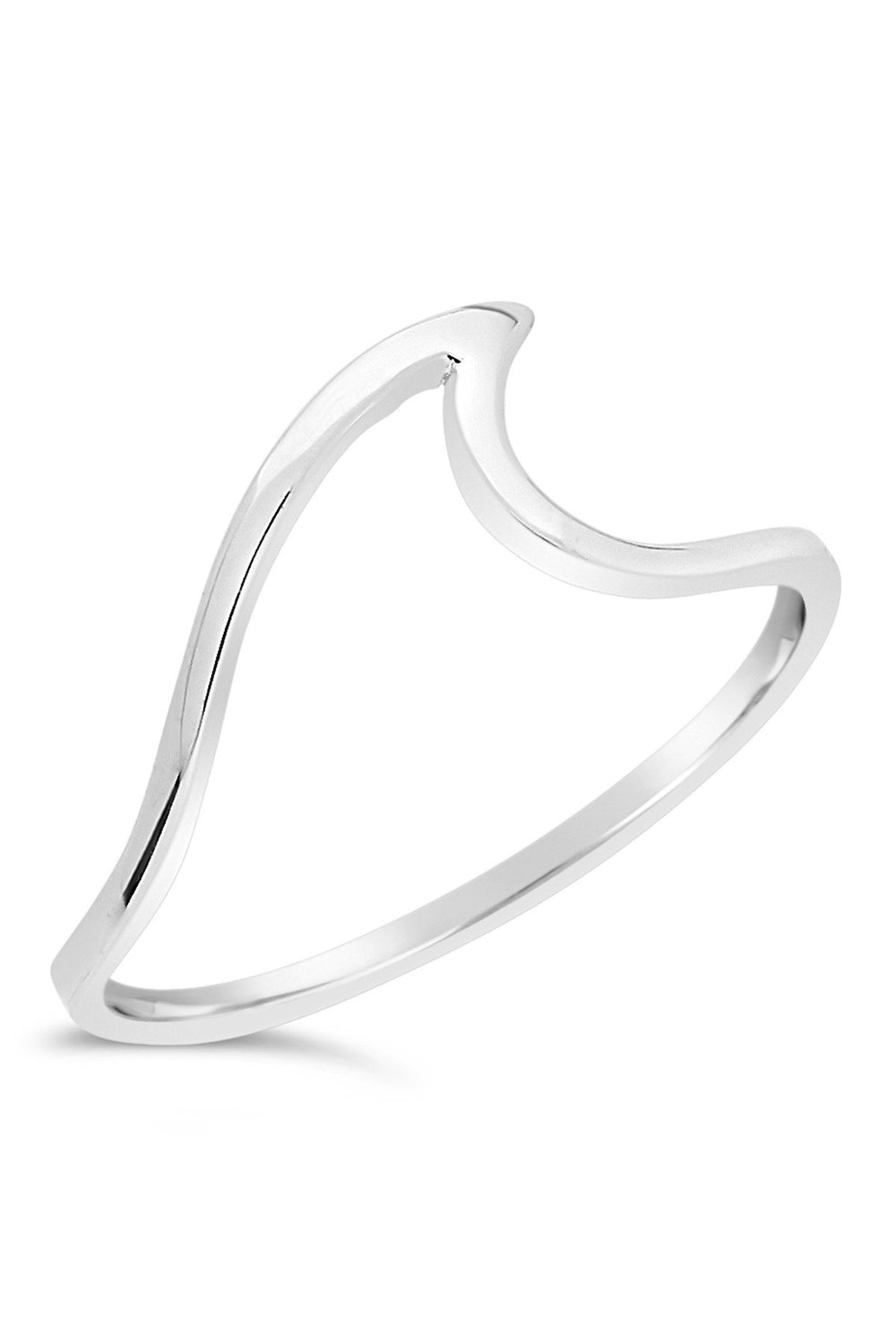 Sterling Silver Wave Ring - Sterling Forever