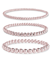 Beaded Stretch Bracelet Sets - Sterling Forever