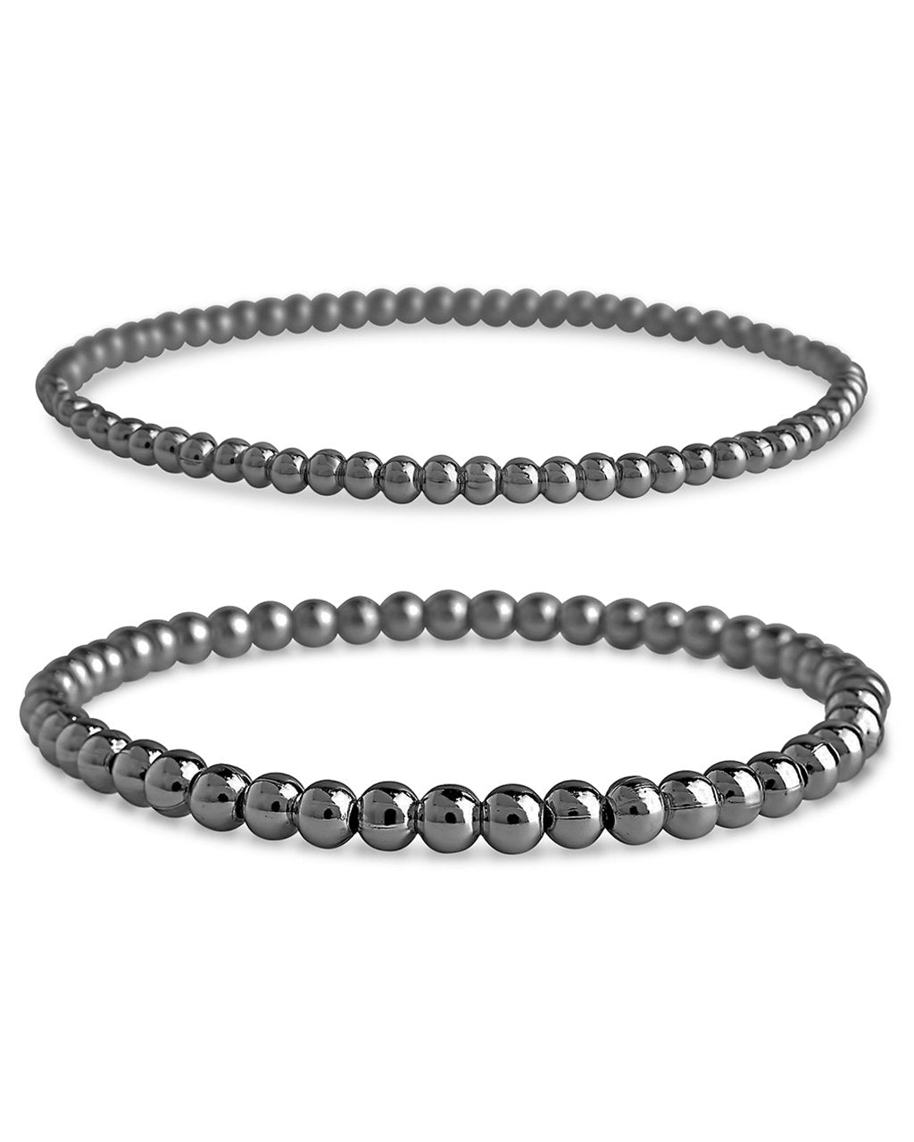 Beaded Stretch Bracelet Sets - Sterling Forever