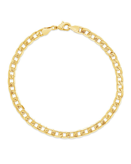 Exie Chain Anklet Anklet Sterling Forever Gold 