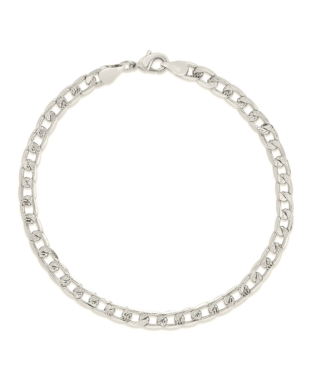 Exie Chain Anklet Anklet Sterling Forever Silver 