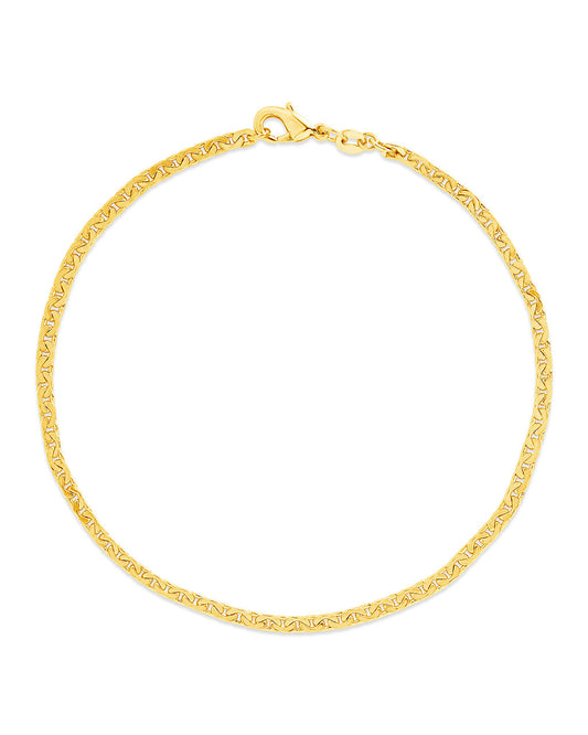 Arya Chain Anklet Anklet Sterling Forever Gold 