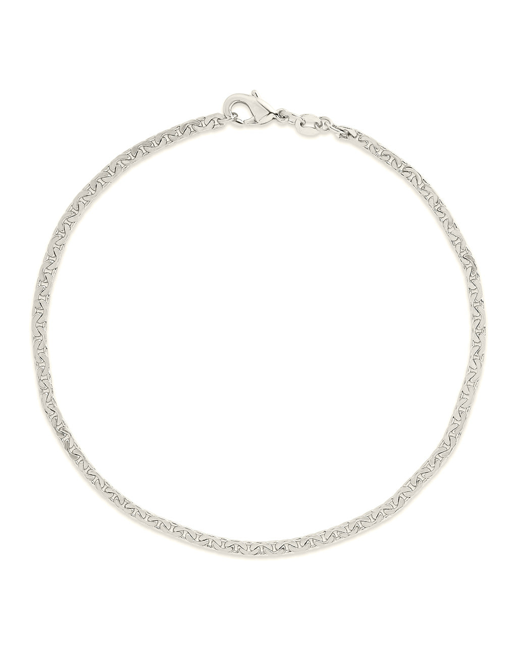 Arya Chain Anklet Anklet Sterling Forever Silver 
