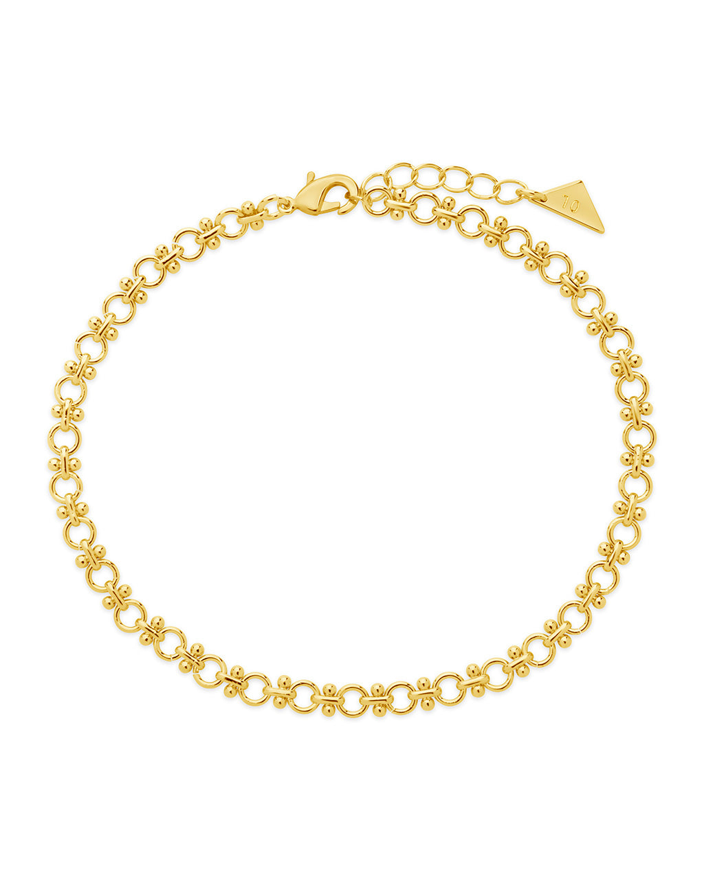 Nadia Chain Anklet Anklet Sterling Forever Gold 