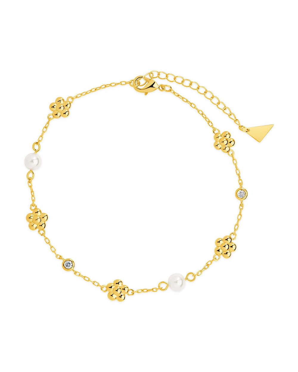 June Anklet Anklet Sterling Forever Gold 