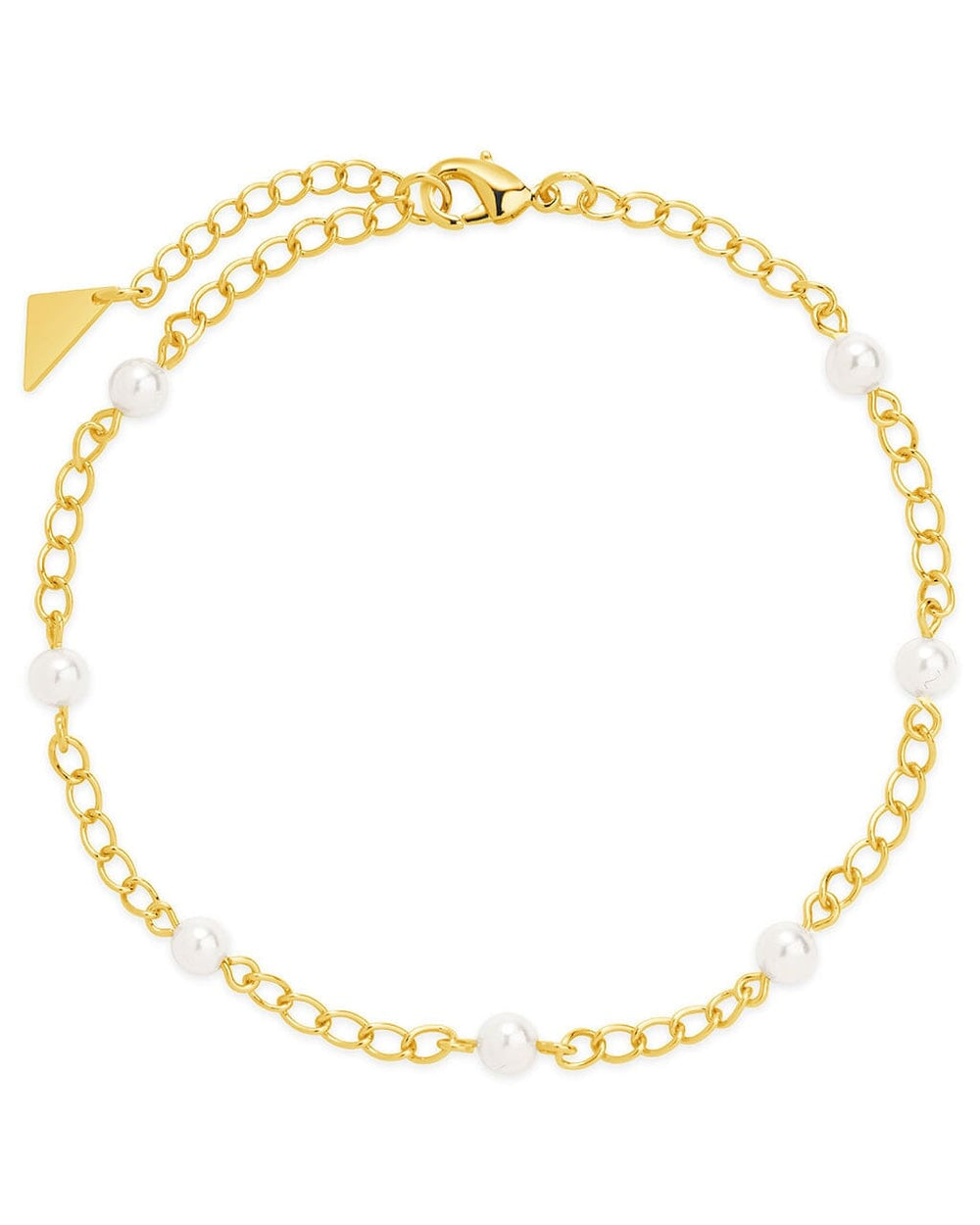 Coast Pearl Anklet Anklet Sterling Forever Gold 