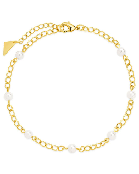 Coast Pearl Anklet Anklet Sterling Forever Gold 