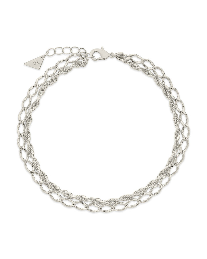 Tessa Layered Chain Anklet