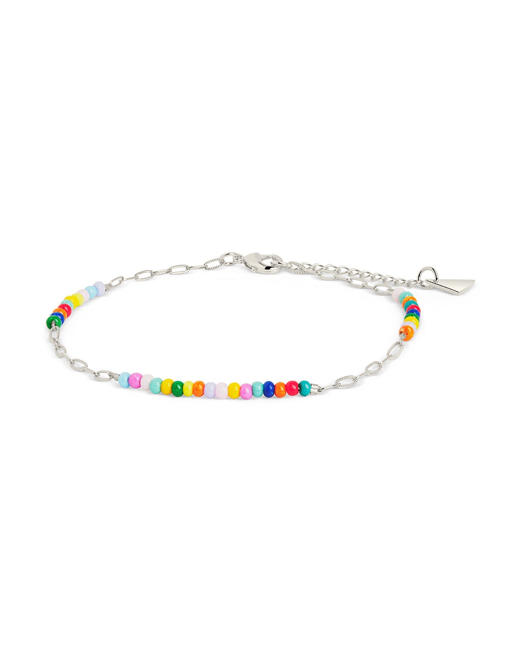 Buy Pipa Bella by Nykaa Fashion Beaded Evil Eye Rainbow Anklet Online