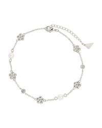 June Anklet Anklet Sterling Forever Silver 