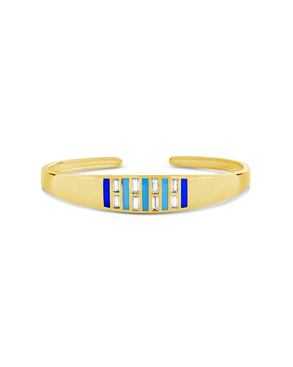 Colbie Cuff Bracelet Bracelet Sterling Forever Gold 