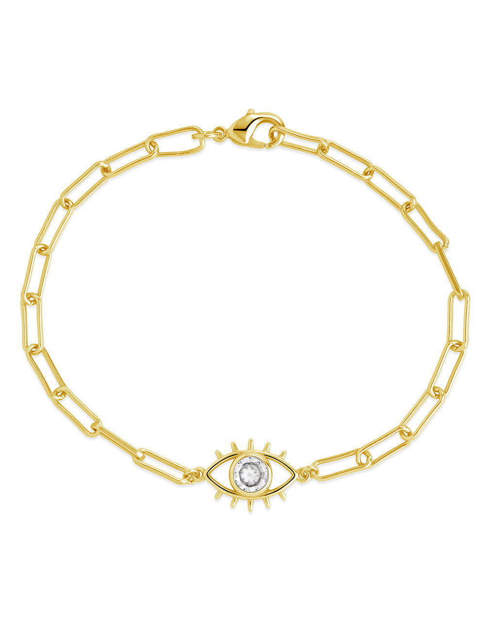 Vail Evil Eye Bracelet Bracelet Sterling Forever Gold 