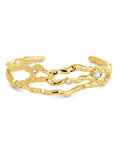 Tully Cuff Bracelet Bracelet Sterling Forever Gold 