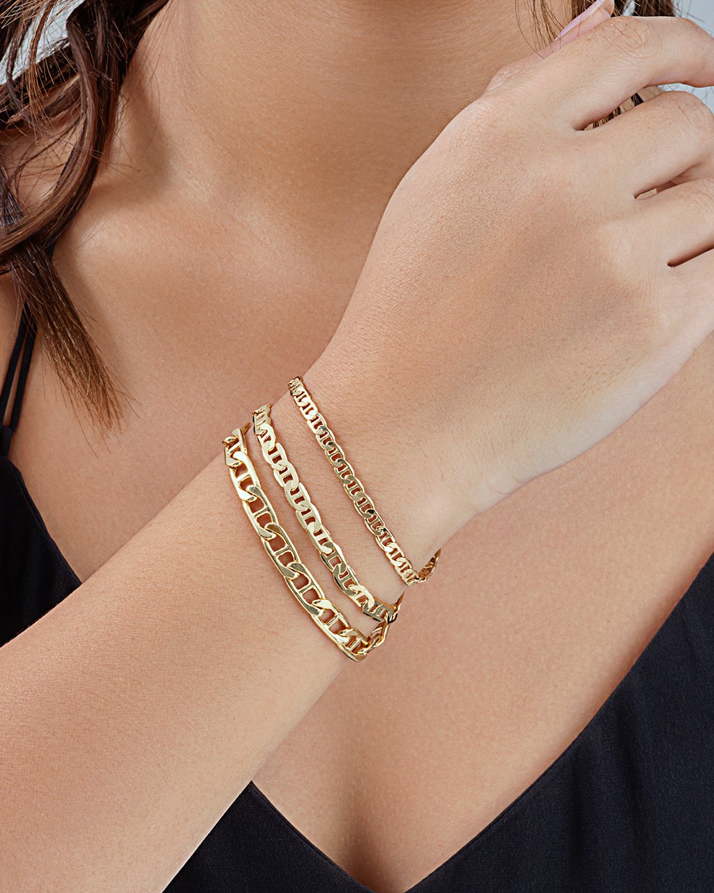 Anchor Chain Bracelet Set Bracelet Sterling Forever 