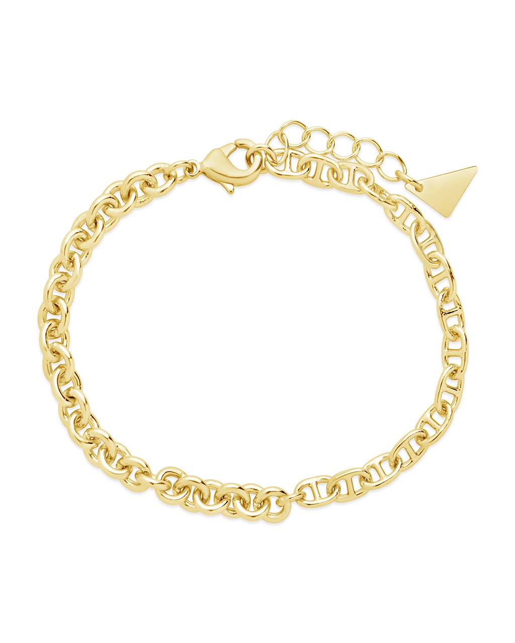 Zaila Chain Bracelet Bracelet Sterling Forever Gold 