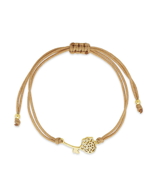 Sterling Silver Birth Flower Bolo Bracelet Necklace Sterling Forever 