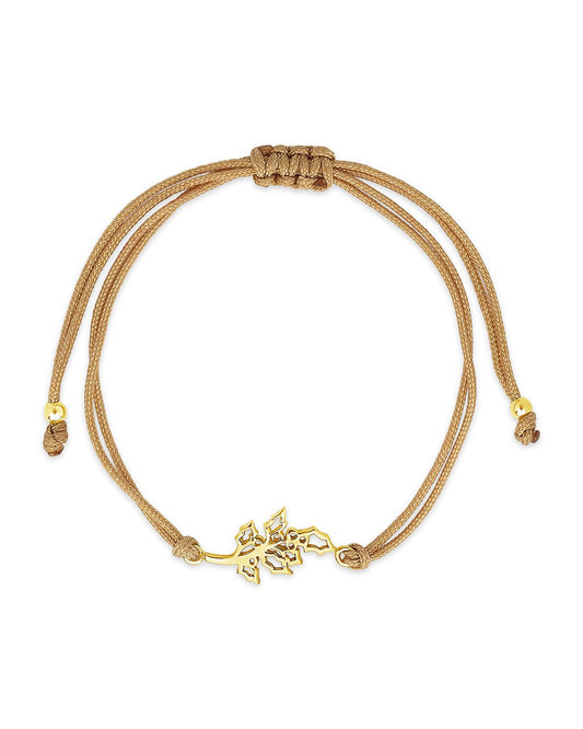 Sterling Silver Birth Flower Bolo Bracelet Necklace Sterling Forever 