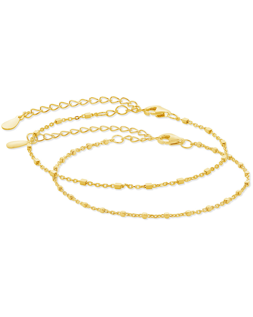 Sterling Silver Chloe Bracelet Set of 2 Bracelet Sterling Forever 
