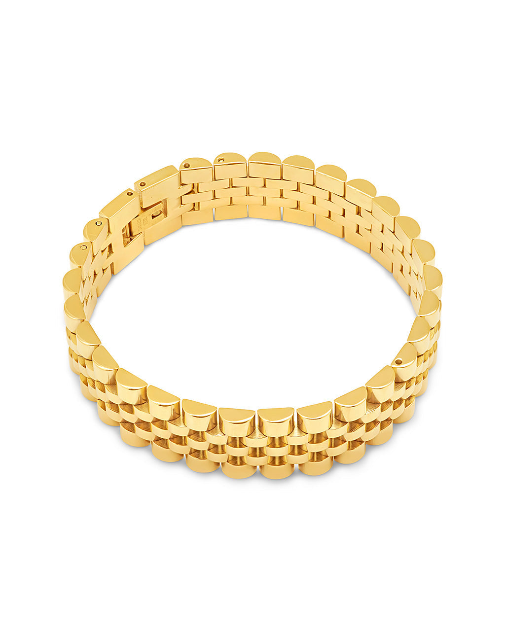 Chunky Watch Band Chain Bracelet Bracelet Sterling Forever 