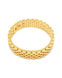 Chunky Watch Band Chain Bracelet Bracelet Sterling Forever 