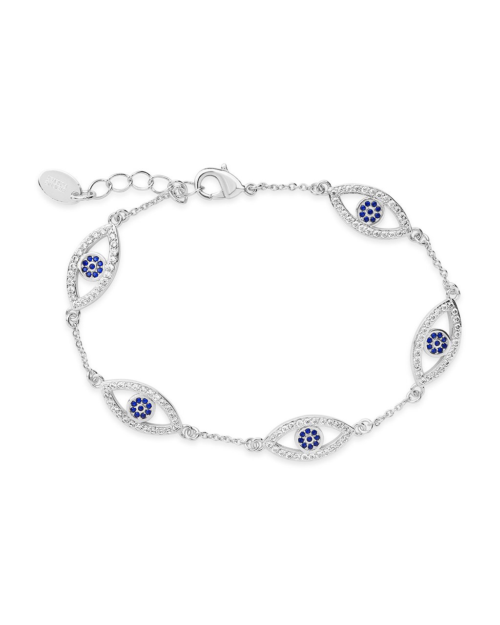 Evil Eye Bracelet with CZ Bracelet Sterling Forever 