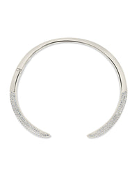 CZ Open Spike Cuff Bracelet Sterling Forever 