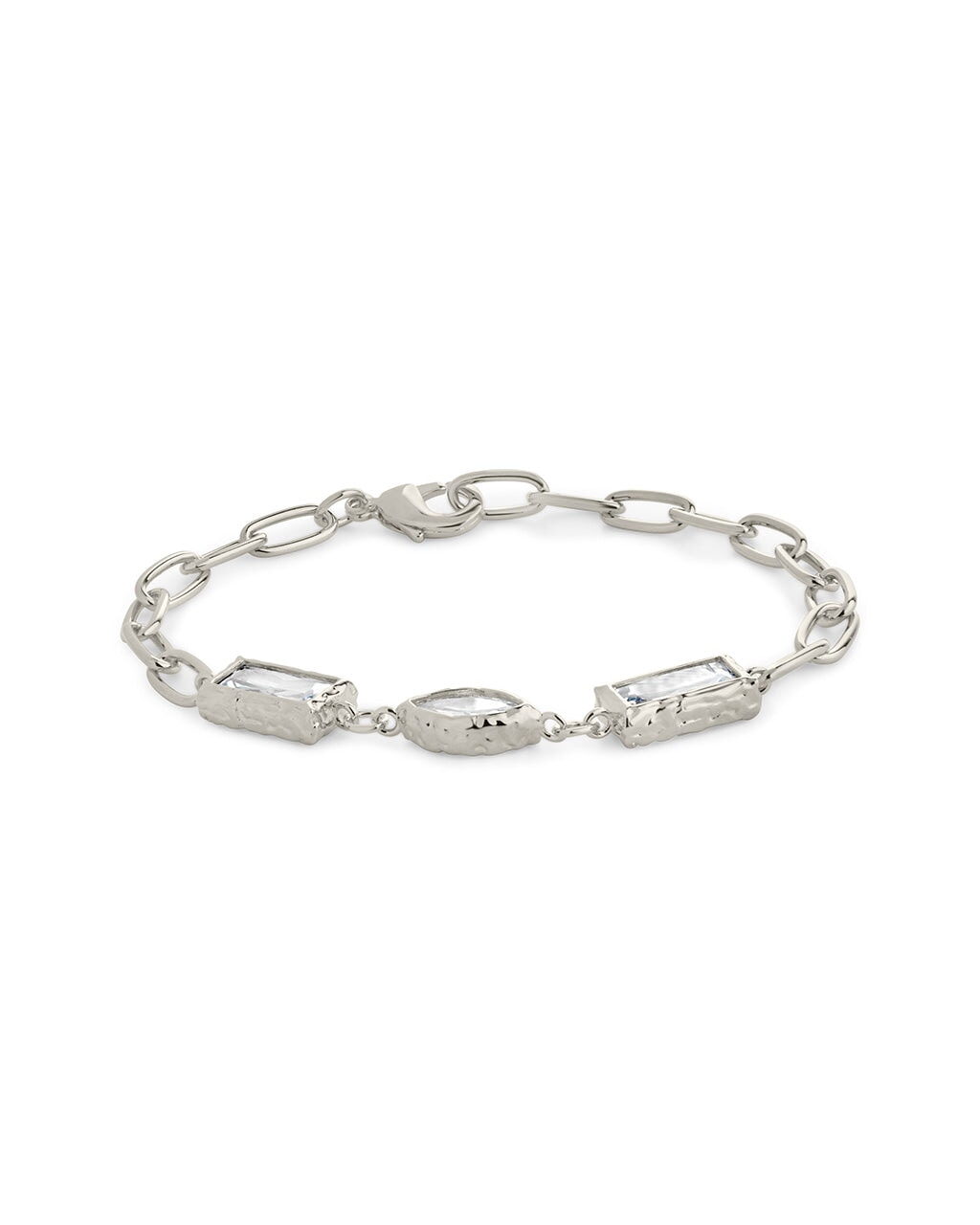 Tate CZ Chain Bracelet Bracelet Sterling Forever 