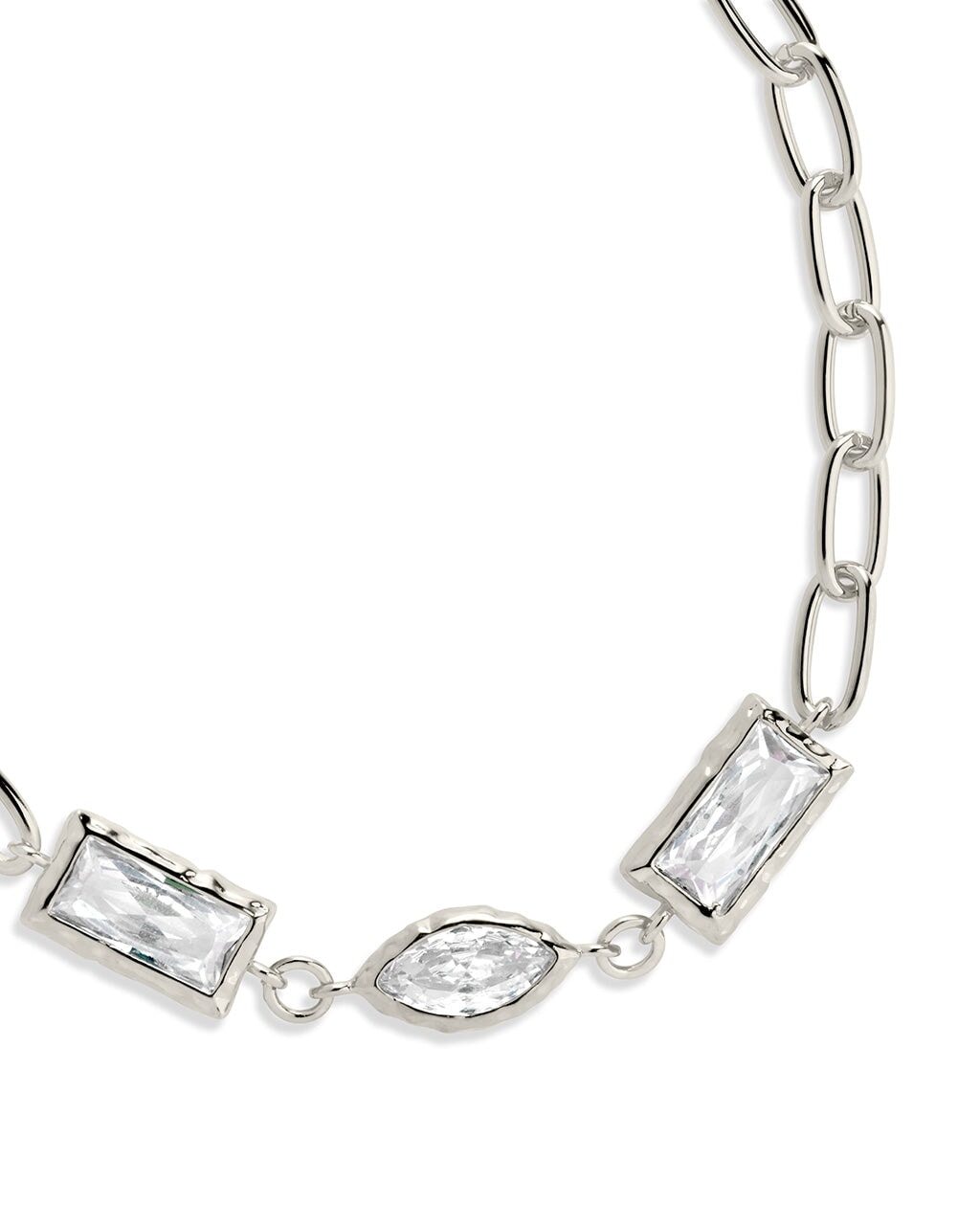 Tate CZ Chain Bracelet Bracelet Sterling Forever 