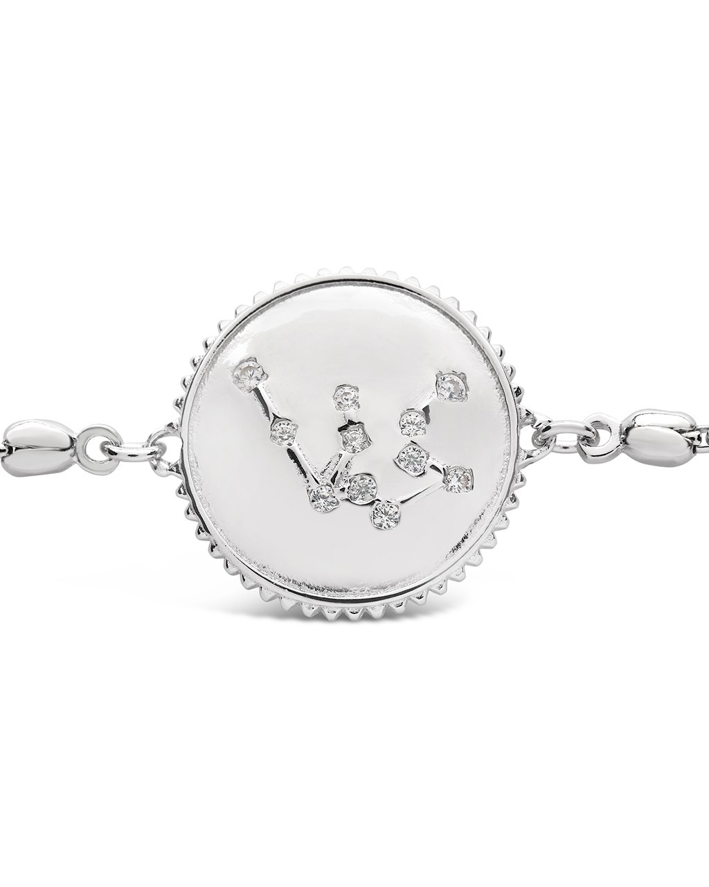 Sterling Silver Constellation Disk Bolo Bracelet Bracelet Sterling Forever 