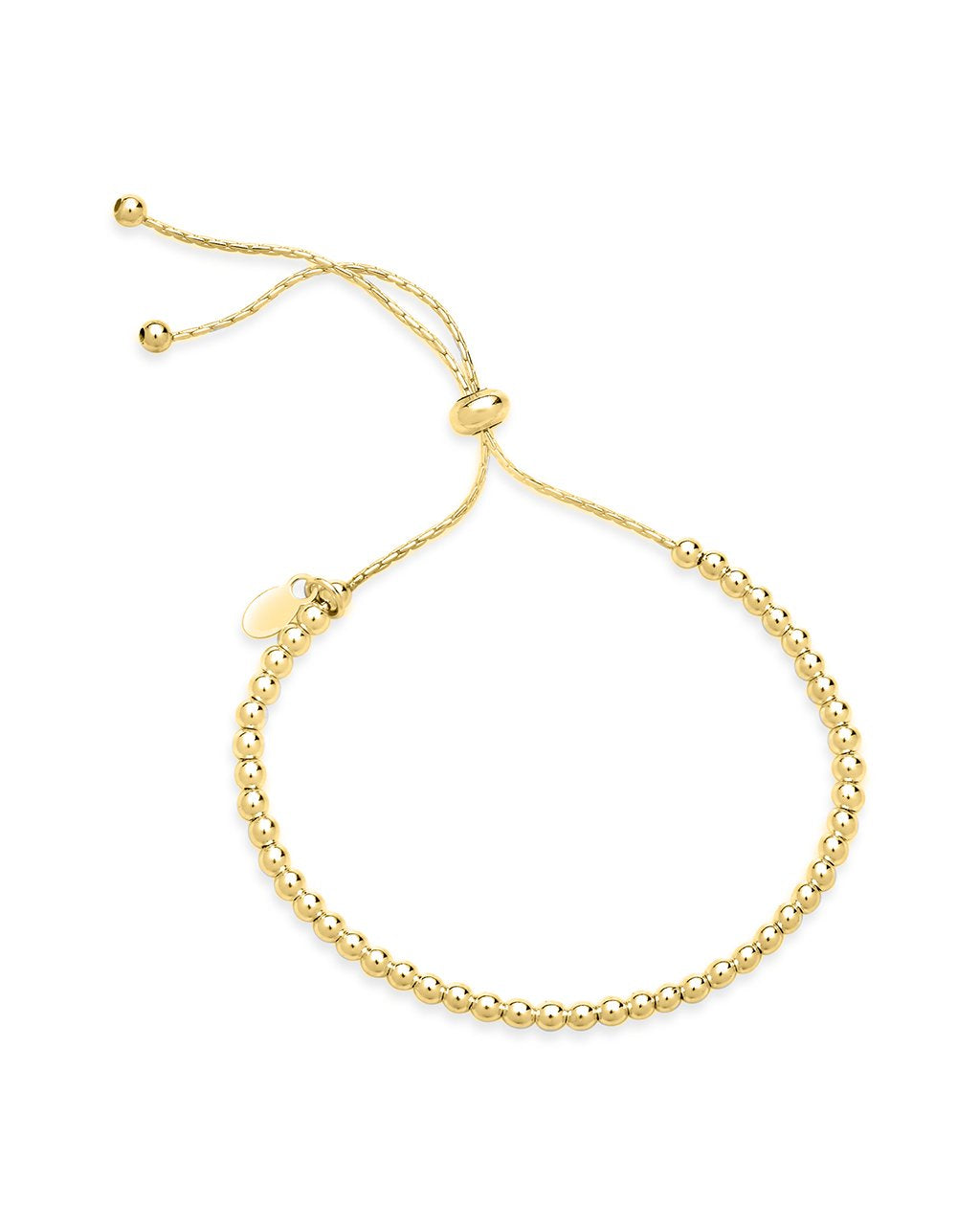 Beaded Slider Bracelet - Sterling Forever