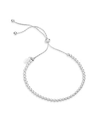 Beaded Slider Bracelet - Sterling Forever