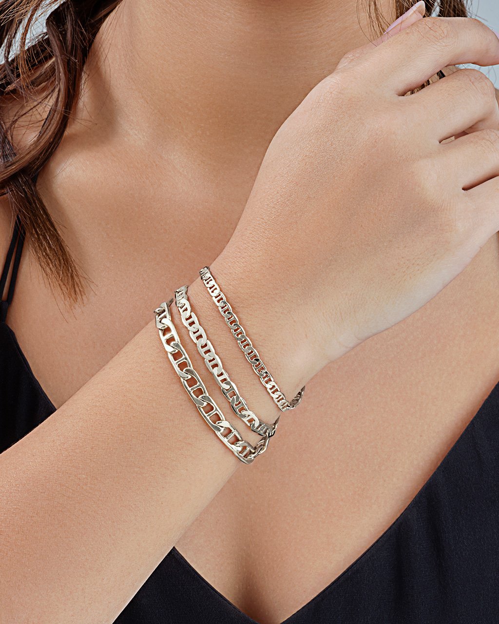 Anchor Chain Bracelet Set Bracelet Sterling Forever 