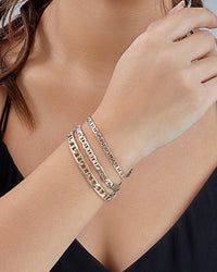 Anchor Chain Bracelet Set Bracelet Sterling Forever 
