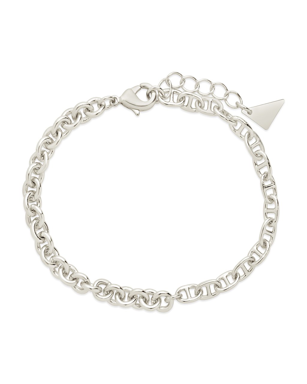Zaila Chain Bracelet Bracelet Sterling Forever Silver 