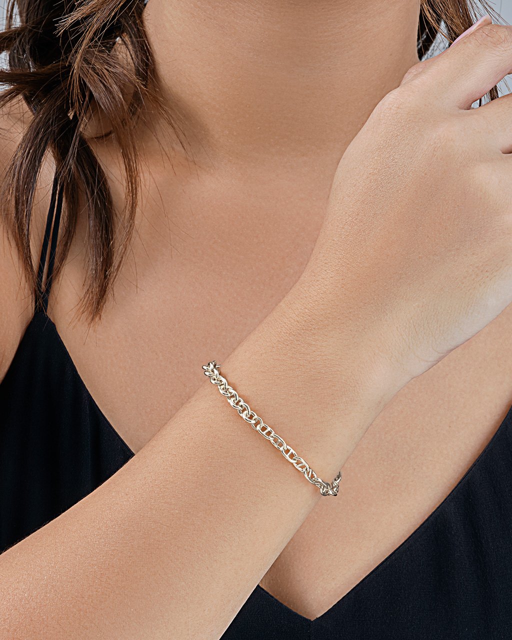 Zaila Chain Bracelet Bracelet Sterling Forever 