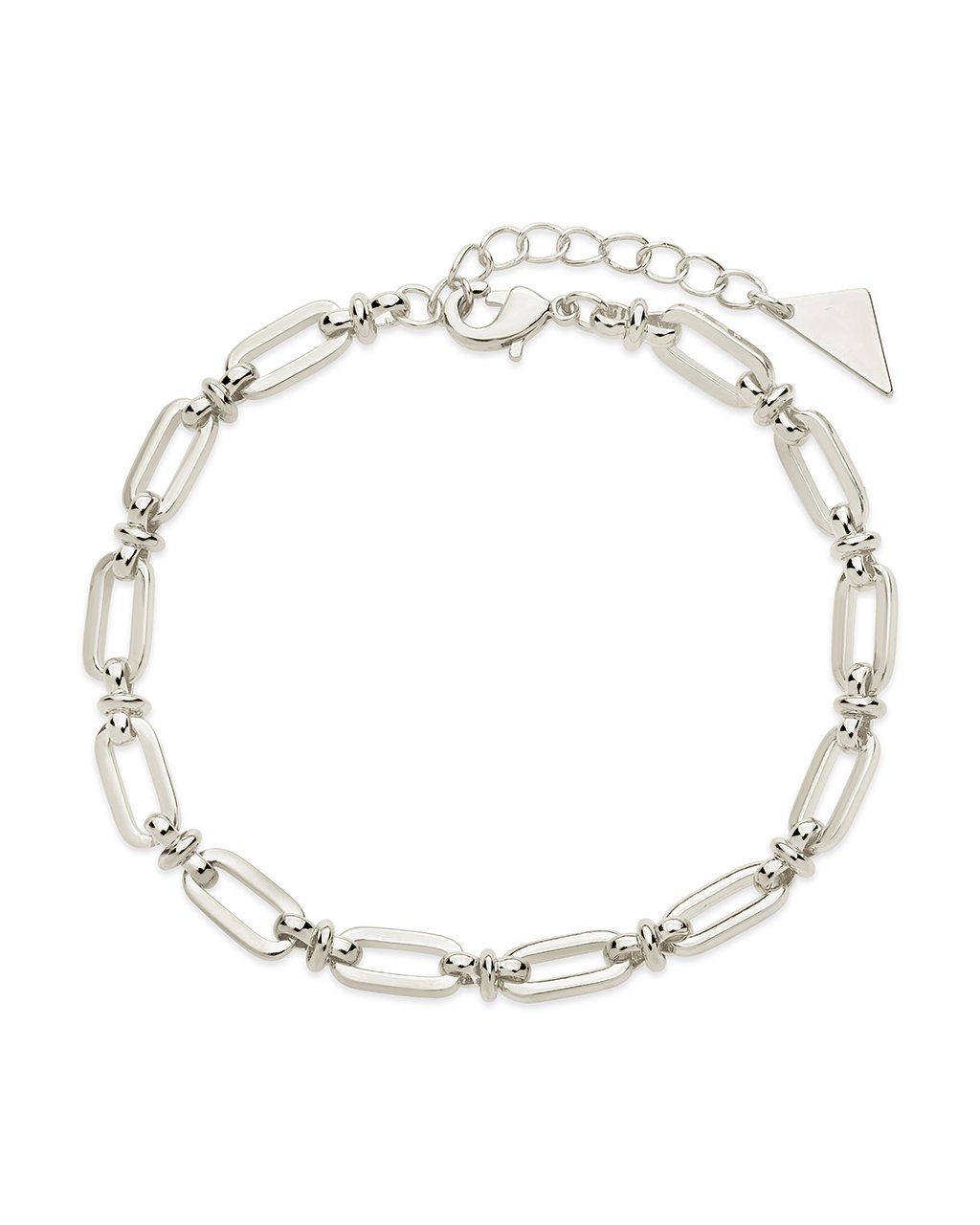 Oval Link Chain Bracelet Bracelet Sterling Forever Silver 