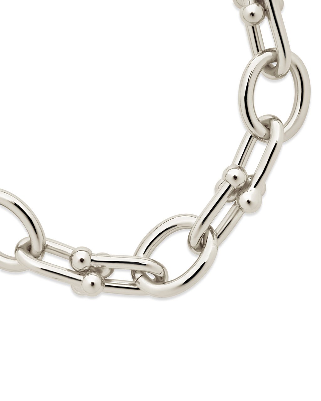 Mixed Link Bolo Bracelet Bracelet Sterling Forever 