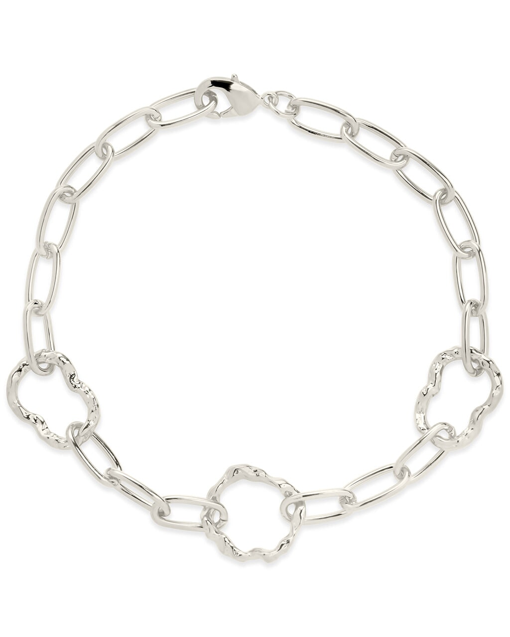 Ira Molten Link Chain Bracelet – Sterling Forever