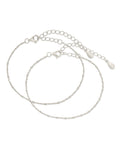 Sterling Silver Chloe Bracelet Set of 2 Bracelet Sterling Forever Silver 